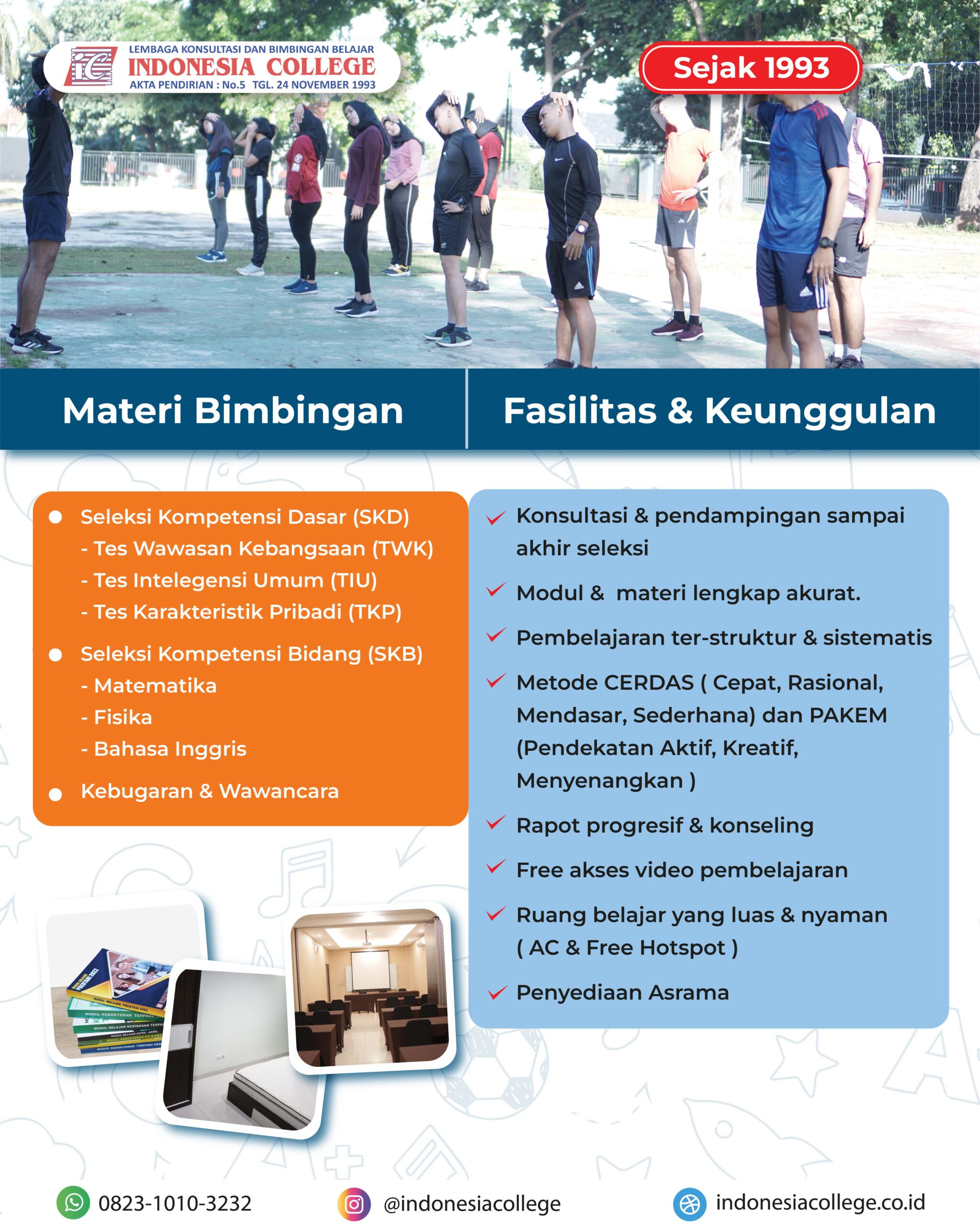 Bimbel STMKG 2027 By Indonesia College