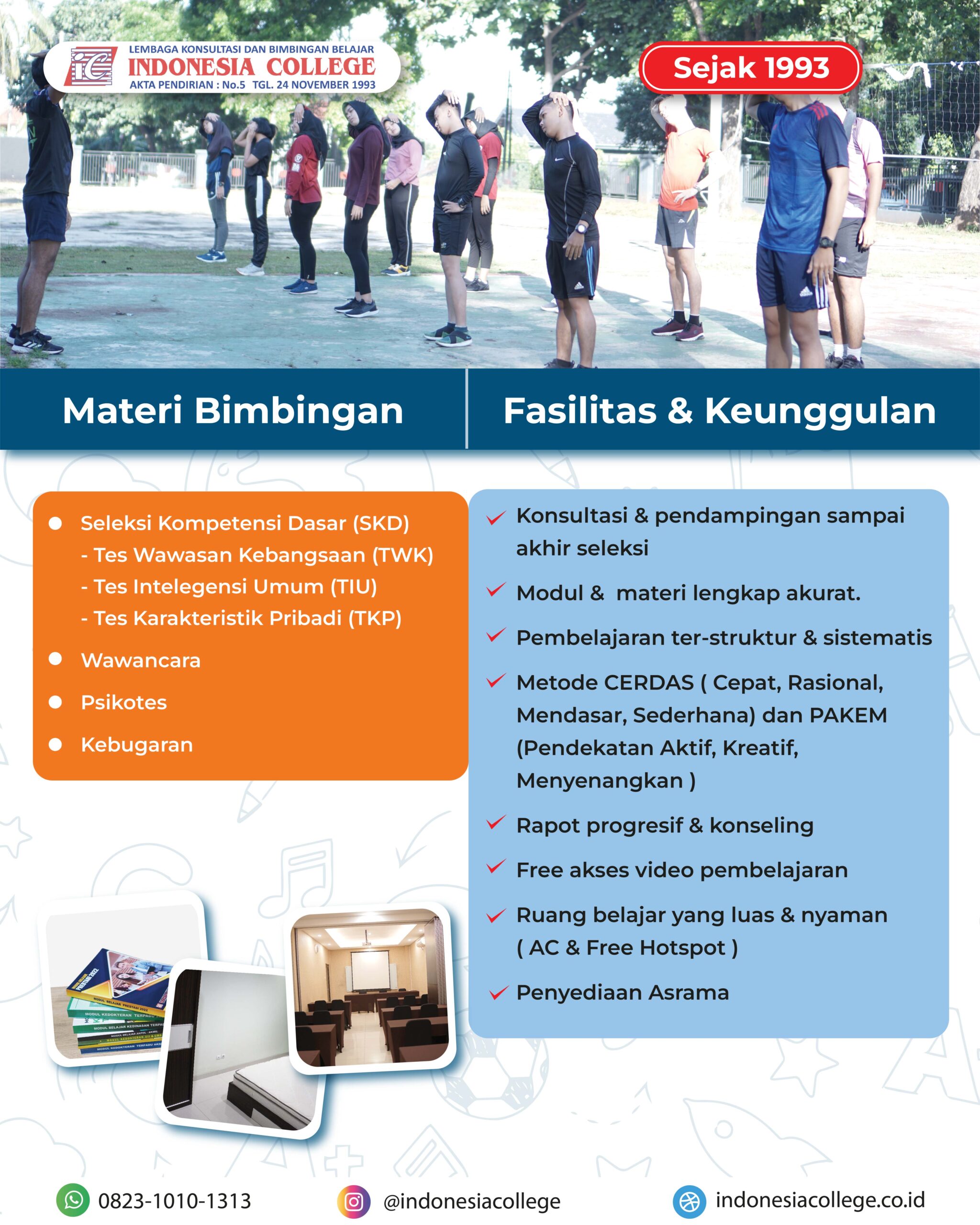 Bimbel POLTEK SSN 2027 No 1 di Indonesia by Indonesia College