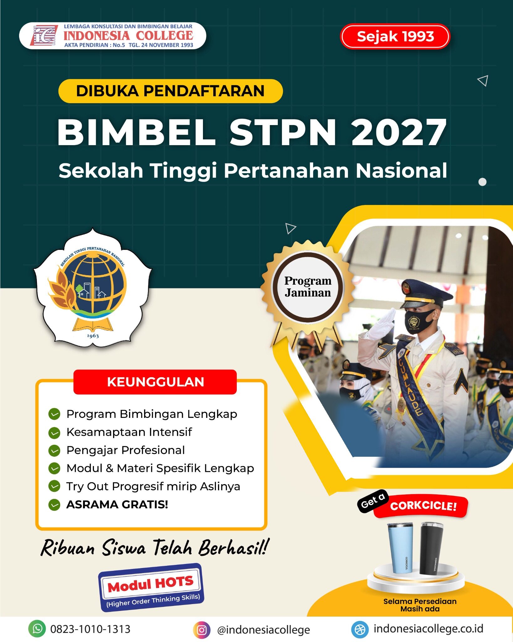 Bimbel STPN untuk persiapan Sekolah Pertanahan ATR/BPN